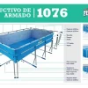 Pileta Pelopincho 1076 Con Capacidad De 8000l 2.25mx4.45m