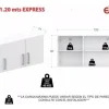 D_839546-MLA73681498500_012024-O.webp Combo Bajo Mesada + Alacena 120 Cm X 50 Cod. 10139