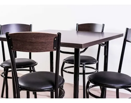 D_839744-MLA72140778720_102023-O.webp Combo Cocina Comedor Mesa Cuadrada 90-90 + 4 Sillas Vienes