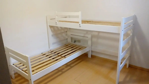 Cama Cucheta Rinconera- Pino Lustrado Cod. 209- Pacifico