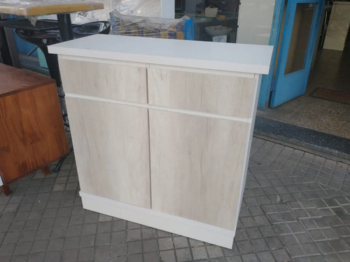 Bahiut Rack Vajillero 2 Puertas, 2 Cajones- 90 X 88 X 38-