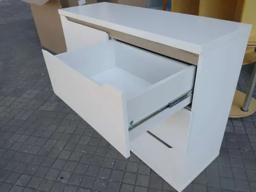 Comoda Chiffonier Laqueada Con 6 Cajones Duna- 110-80-38