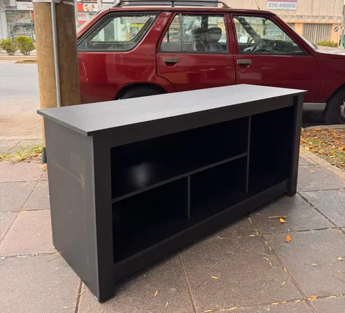 Rack Mesa Para Tv Depot Tv Stand. Color Negro- 135 X 60 X 40
