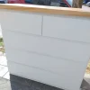 Comoda Chiffonier Cajonera- 5 Cajones- Laqueado Tapa Paraiso