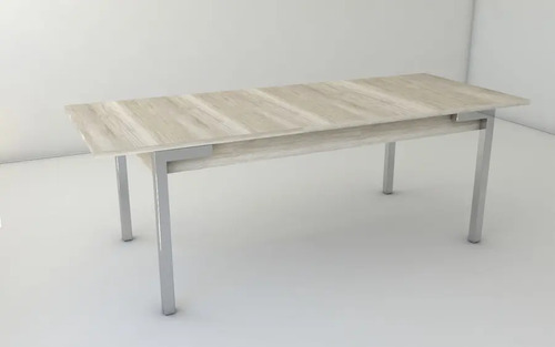 D_844079-MLA45243196589_032021-O.jpg Mesa Cocina Comedor Extensible 140 A 185 X 0.90. B. Cromado