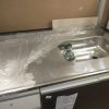 Combo Bajo Mesada + Alacena 1.20 Cm.+ Mesada Acero Inox