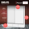 Ropero Placard Organizador- 2 Ptas Corred. 3 Caj. Pc-180