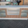 Rack Mesa Para Tv Led 55- Melamina- 150 X 68 X 38 Bru