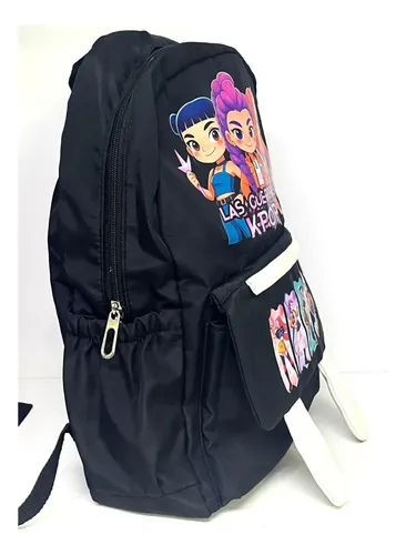 Mochila Infantil Espalda Guerreras K Pop 40 Cm Alto