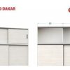 D_845765-MLA51951998951_102022-O.jpg Placard 1,80 Mts. 2 Puertas Corredizas Con Baulera. Dakar