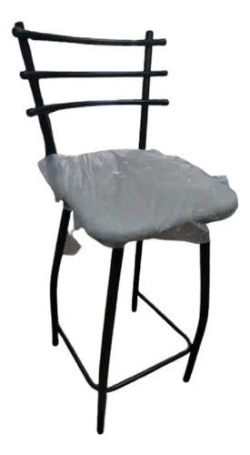 D_847048-MLA75911144986_042024-O.jpg Banqueta Taburete Alto. Con Respaldo De Caño Y Asiento Tapiz