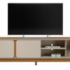 Rack Para Tv 70 Istambul Linea Brasil Detalles Redondeados