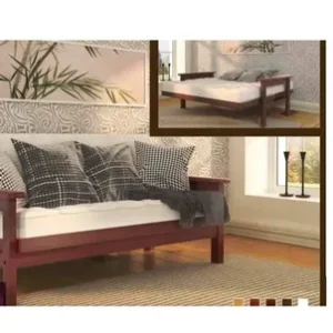 D_847352-MLA33045094446_112019-O.webp Futon 3 Cuerpos Pino Lustrado. Con Colchon Resortes Cod. 401