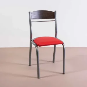 D_847979-MLA72221005129_102023-O.webp Silla Caño Reforzado Super Perlina. Asiento Tapizado Resp. Madera