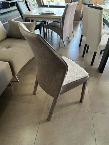 Juego De 6 Sillas Cocina Comedor Luxor Tapizadas