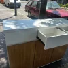 Bahiut Vajillero 3 Puertas, 3 Cajones 1.20 Mt Blanco Paraiso