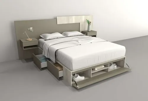 Respaldo Para Sommier Big Minimal 1,80m/ 2,00m. Cod. 6447