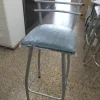 D_848907-MLA50290442643_062022-O.webp Banqueta Taburete Alto. Con Respaldo De Caño Y Asiento Tapiz