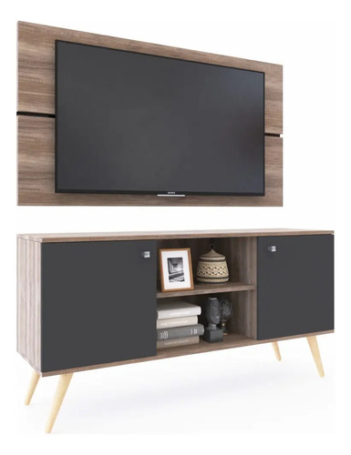 D_848994-MLA79416254467_092024-O.jpg Rack Mesa P- Tv Led 42 C- Soporte Fijo. Escandinava Dl881