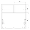 D_849545-MLU72613244811_112023-O.webp Escritorio Habitacion Oficina Juvenil Hogar Flotante Plegable Espacio Reducido Moderno Blanco Y Roble Eco063 Dielfe Blanco / Roble Natural