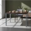 Mesa De Cocina Comedor Melamina. 1,10 X 0,85 Mz1100/c4