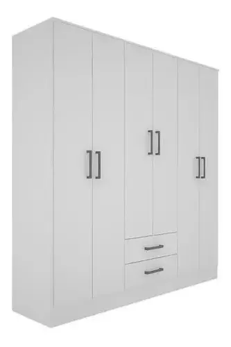 D_849855-MLA54960737614_042023-O.webp Ropero Placard Bahia 6 Puertas, 2 Cajones- 184 X 181 X 47