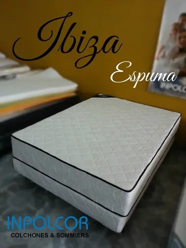 D_850571-MLA49547483102_042022-O.webp Conjunto Sommier- Base + Colchon Ibiza 140- 26- Tela Jackard