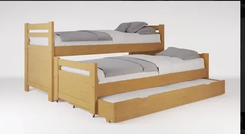 D_850732-MLA79313245037_092024-O.webp Cama Nido Triple Con Carro Cama- Pino Lustrado- Cod. 212