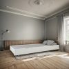 Carro Cama Pino Lustrado Para Colchon De 80 X 190