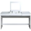 Escritorio Con Espejo Maquillador Camarin Con 2 Cajones