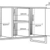 Rack Mesa Para Tv Led 42 - Estructura De Caño- Dst 02