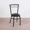 Silla Caño Reforzado Vienes. Con Asiento Tapizado