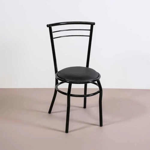 Silla Caño Reforzado Vienes. Con Asiento Tapizado