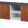Rack Mesa Para Tv Led Mesina- 2puertas- Estantes- 118 X 52