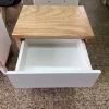 D_854233-MLA76616345004_062024-O.webp Mesa De Luz 1 Cajon, 1 Puerta- Tapa Paraiso, Con Blanco