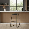 Par De Banquetas Taburete Con Asiento De Chapa Soho- Bcs 023