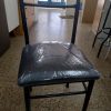 Silla Cocina Comedor Caño 1 Economica- Asiento Tapizado