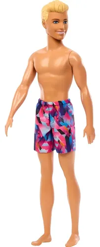 Muñeco Ken Beach Mattel Hxx52 Barbie
