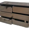 Comoda Chiffonier Cajonera 6 Cajones Mdf- 140 X 85 X 44