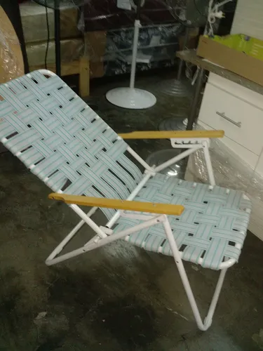 Sillon Playero Emperador. 5 Posiciones. Cintas. Plegable
