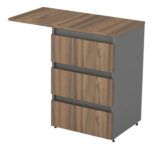 D_861777-MLA86099195993_062025-O.jpg Cajonera Pedestal C- Extension Recta 84 X 45 X 74- E 7303