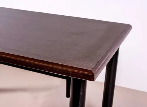Mesa Cocina Comedor Combinada Mad/ Lam.150 X 80. Base Caño 3