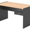 D_862343-MLA95643258852_102025-O.jpg Escritorio Piro 911 Melamina De 1300mm X 750mm X 724mm Negro Haya