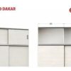 D_862460-MLA51952127484_102022-O.jpg Placard 1,80 Mts. 2 Puertas Corredizas Con Baulera. Dakar