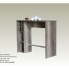 Barra Cocina Desayunador. Melamina. 120 X 102 X 50 Cod. 360
