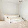 Cama Nido Bicama Lamby Con Carro-. Mdf Laqueado Cod. 312