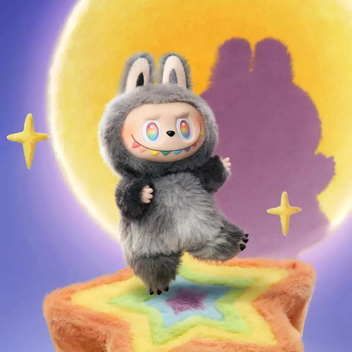 Peluche Big Into Energy Pop Mart Labubu Color Negro