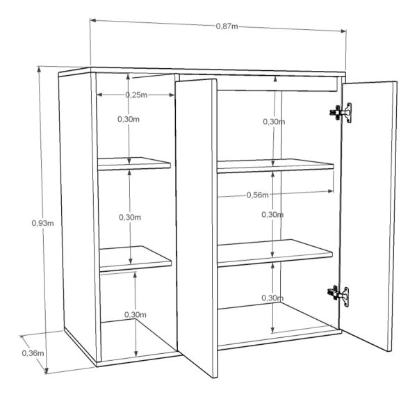 Armario Multifunción Organizador Lavadero Despensero Cocina Blanco