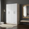 Placard Ropero 4 Puertas, 2 Cajones 1.14- 1.80- 0.47 Dpb 114