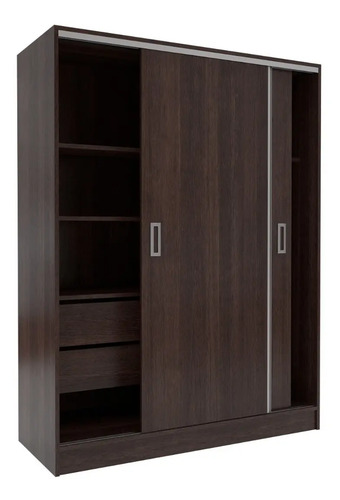 D_864442-MLA42440330263_072020-O.jpg Ropero 2 Puertas Corredizas, 2 Cajones Internos. Cod. 283